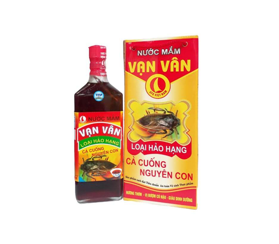 Nước Mắm Cà Cuống Nguyên Con Thượng Hảo Hạng Vạn Vân